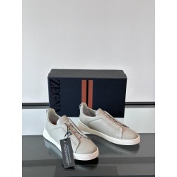 제냐 Zegna Triple Stitch 스니커즈