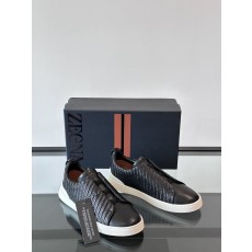 제냐 Zegna Triple Stitch 스니커즈