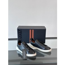 제냐 Zegna Triple Stitch 스니커즈