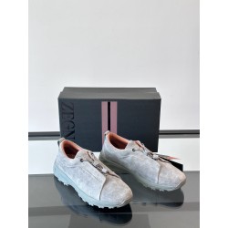 제냐 Zegna Triple Stitch 스니커즈