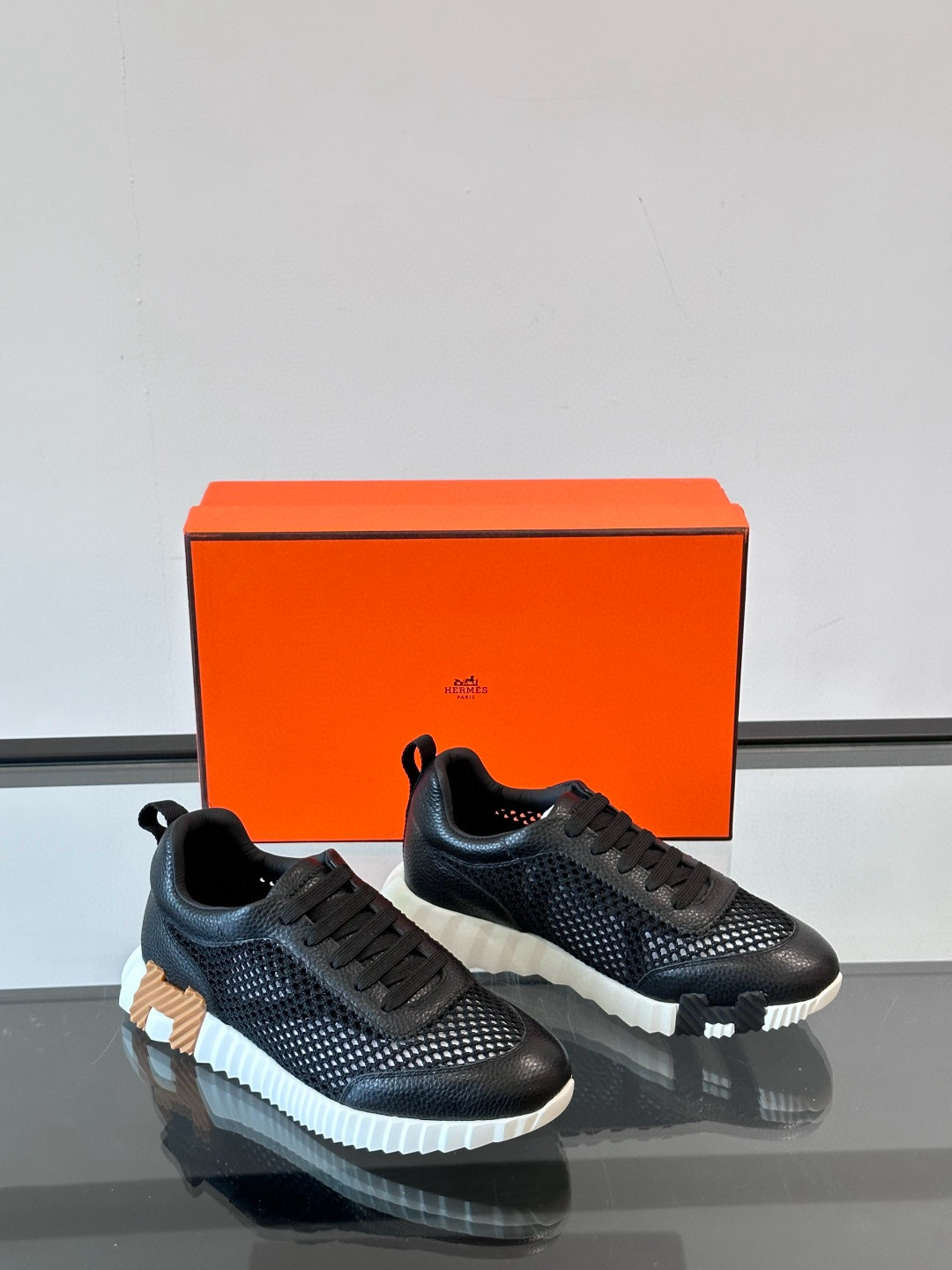 에르메스 Hermes Bouncing 스니커즈 Black