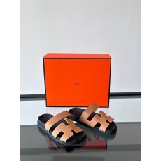 에르메스 Hermes Chypre Sandal Epsom 슬리퍼