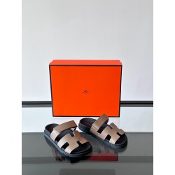 에르메스 Hermes Chypre Sandal Epsom 슬리퍼