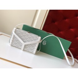 고야드 Goyard  8210 Minaudiere Trunk Shoulder Bag 16.5cm