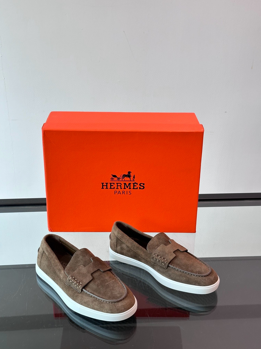 에르메스 Hermes Job 로퍼 슈즈