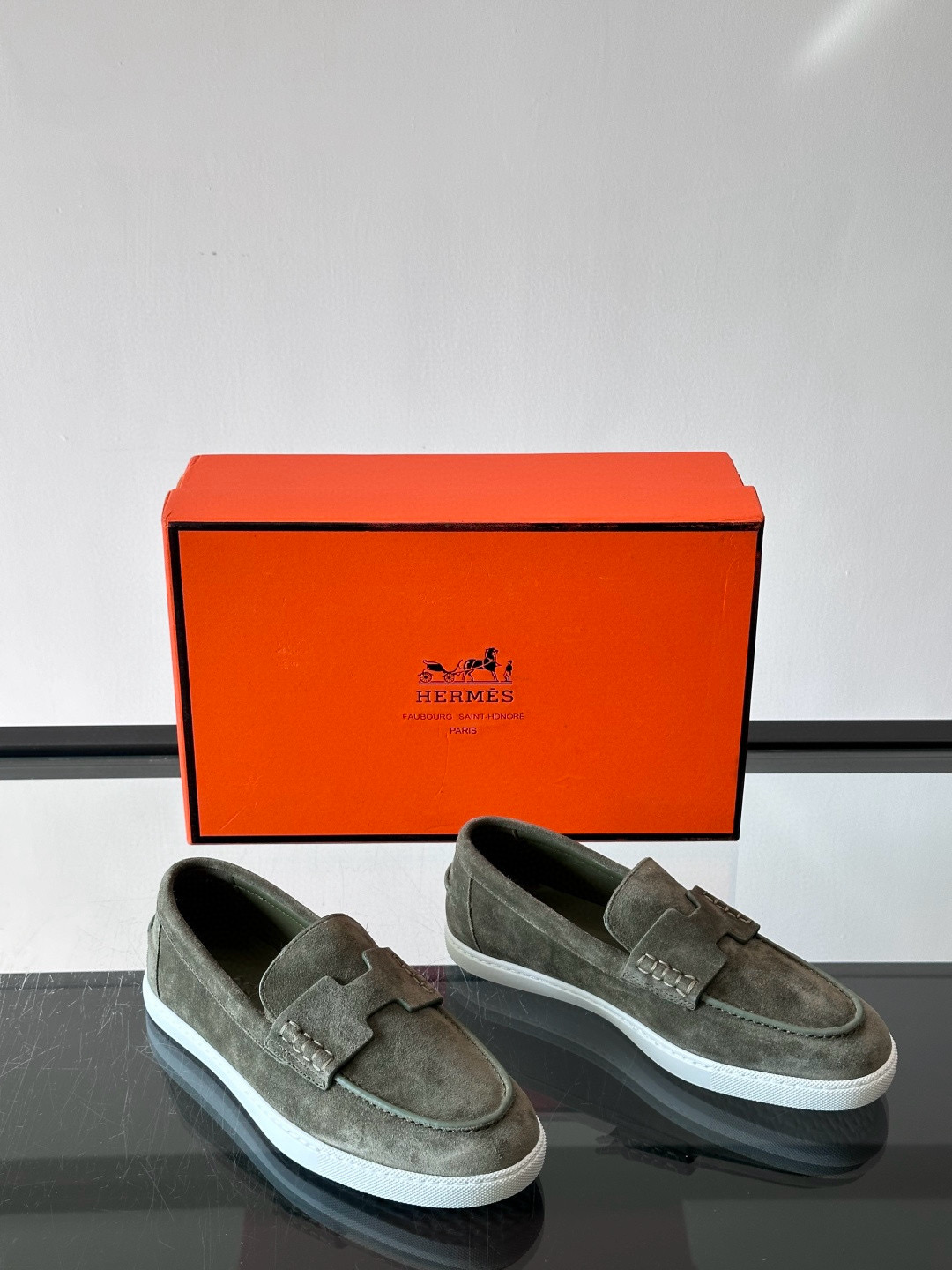 에르메스 Hermes Job 로퍼 슈즈