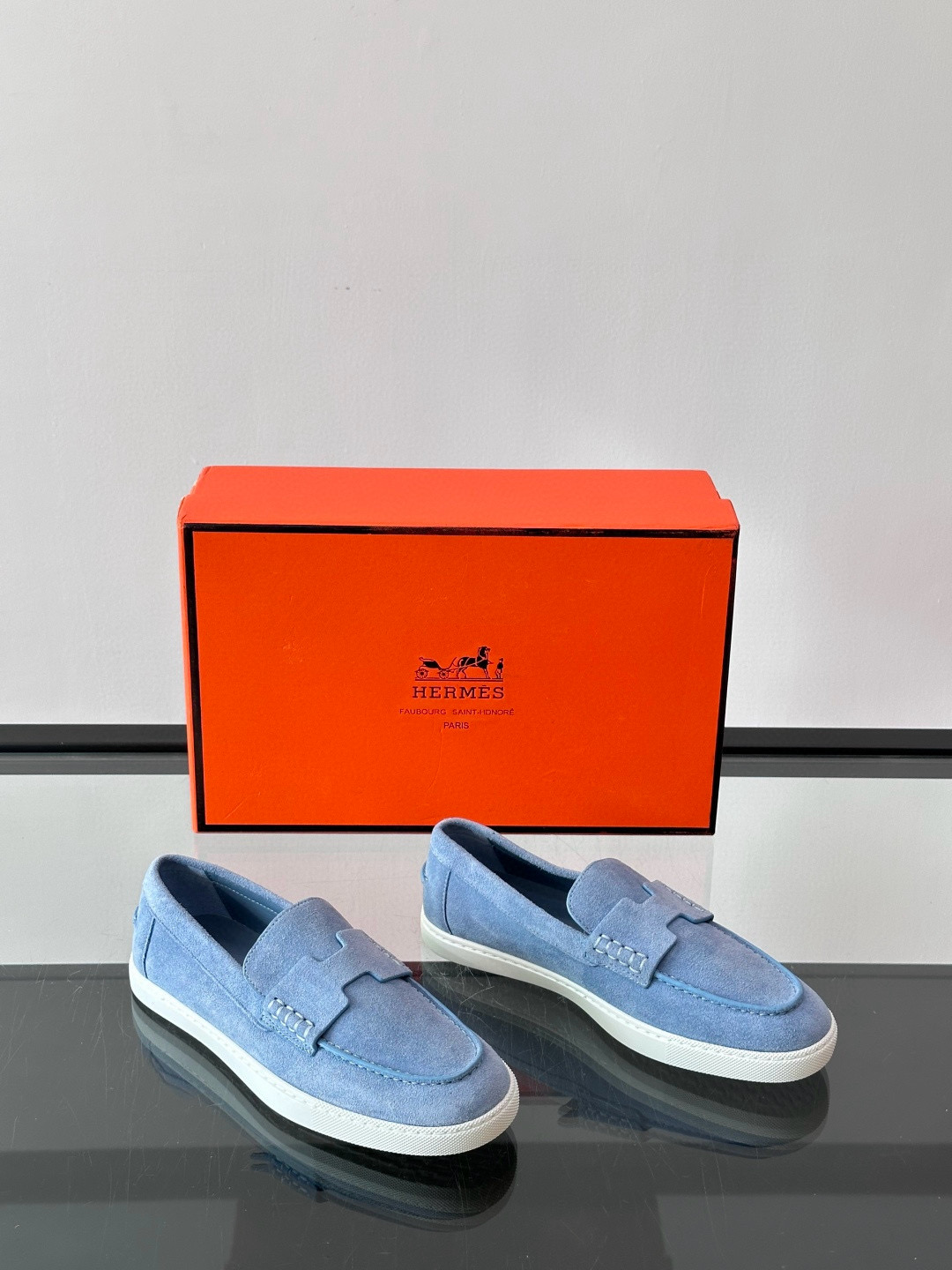 에르메스 Hermes Job 로퍼 슈즈