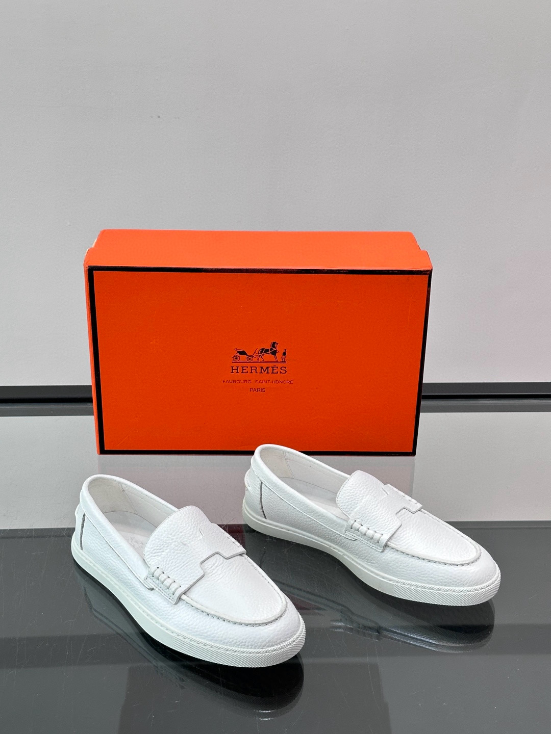 에르메스 Hermes Job 로퍼 슈즈