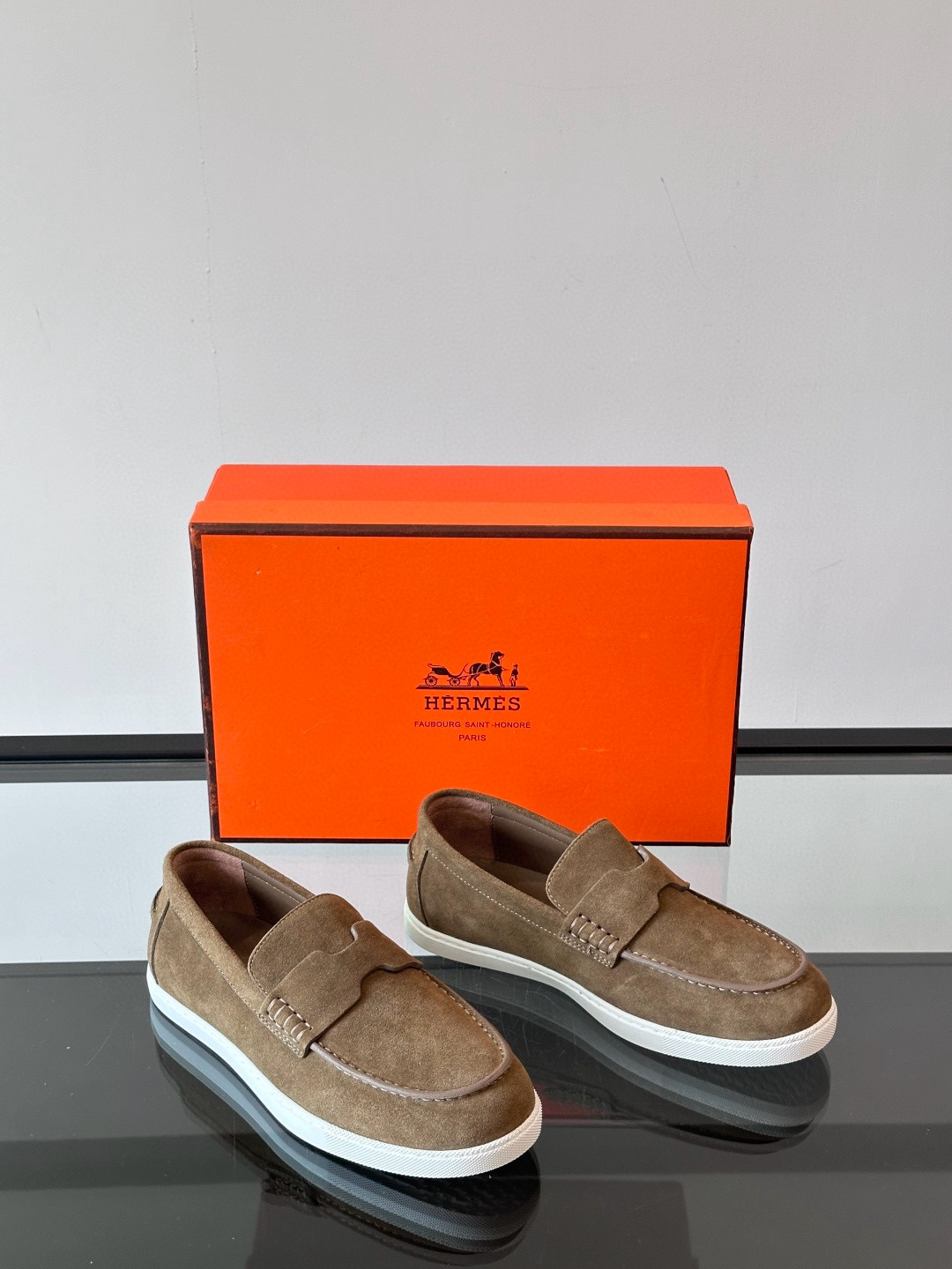 에르메스 Hermes Job 로퍼 슈즈