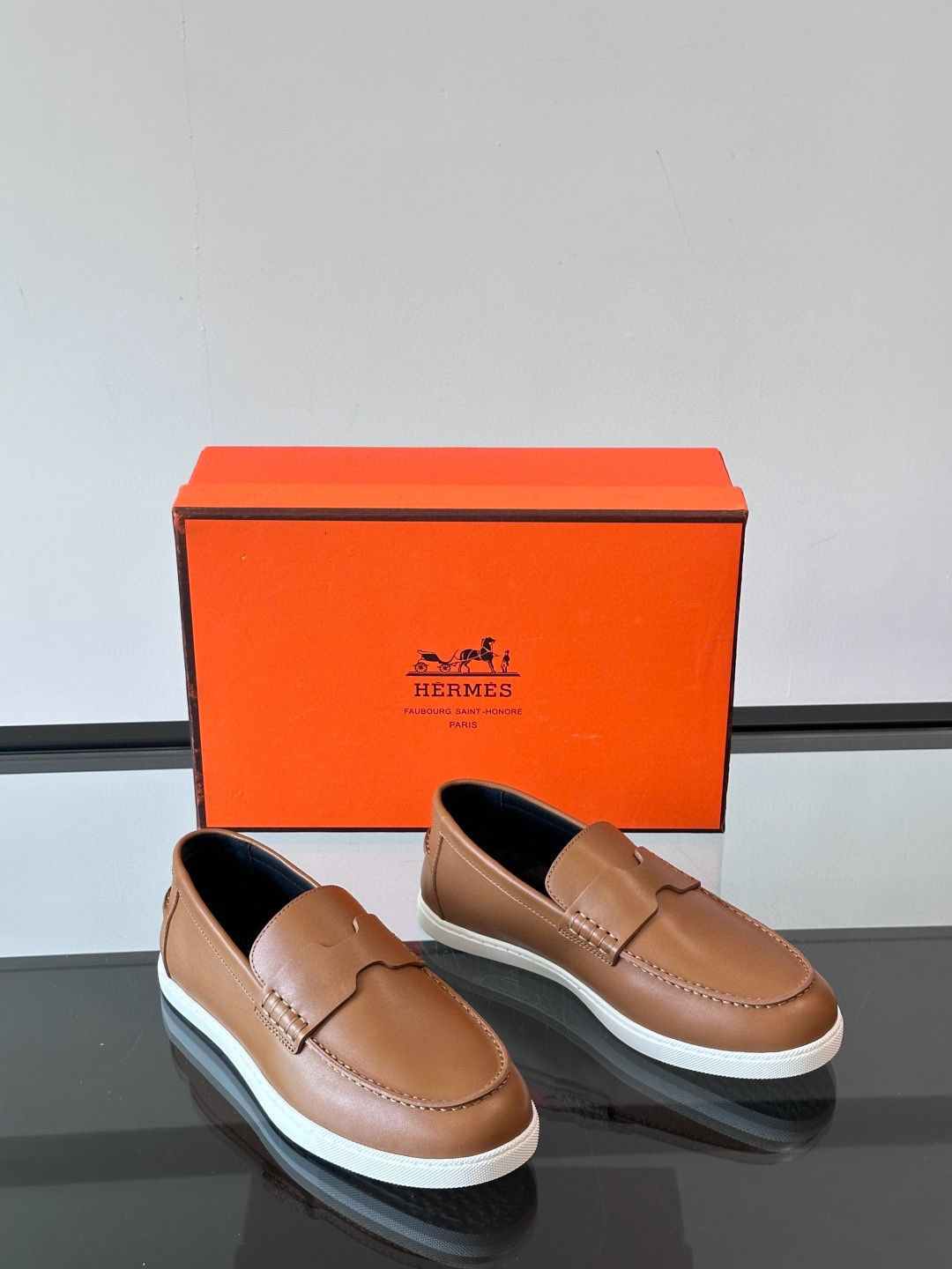 에르메스 Hermes Job 로퍼 슈즈