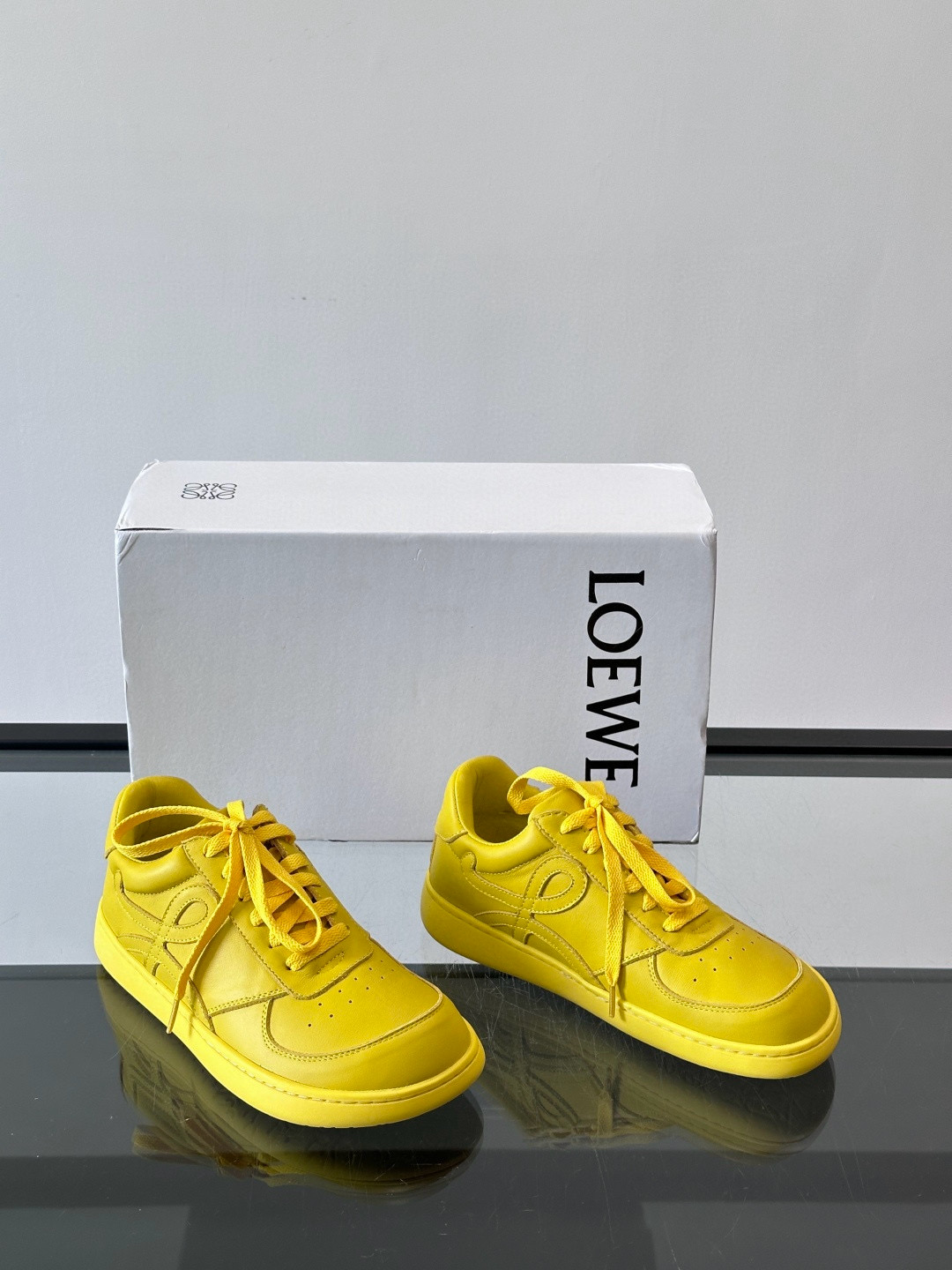 로에베 Loewe Ballet Runner 2.0스니커즈 yellow