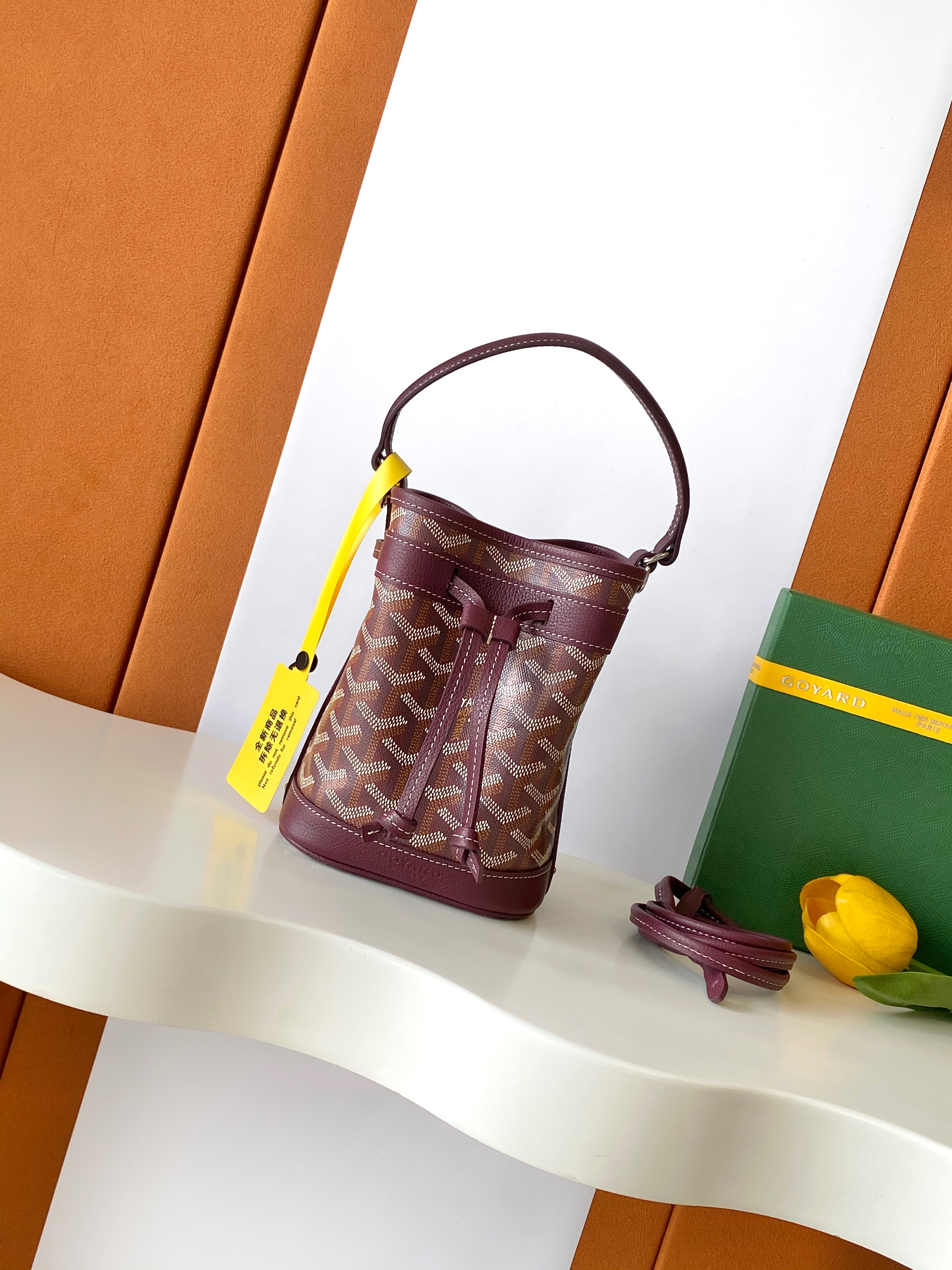 고야드 Goyard 8033 Petit Flot Mini Bucket Bag