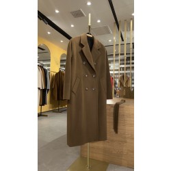 막스마라 Max Mara 코트 카라 멜 색