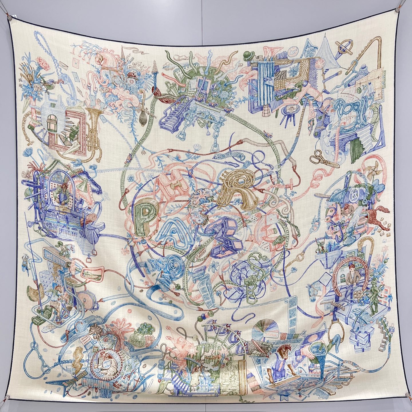 에르메스 Hermes 숄 136x135cm