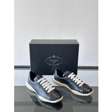프라다 Prada Nappa 스니커즈 Black