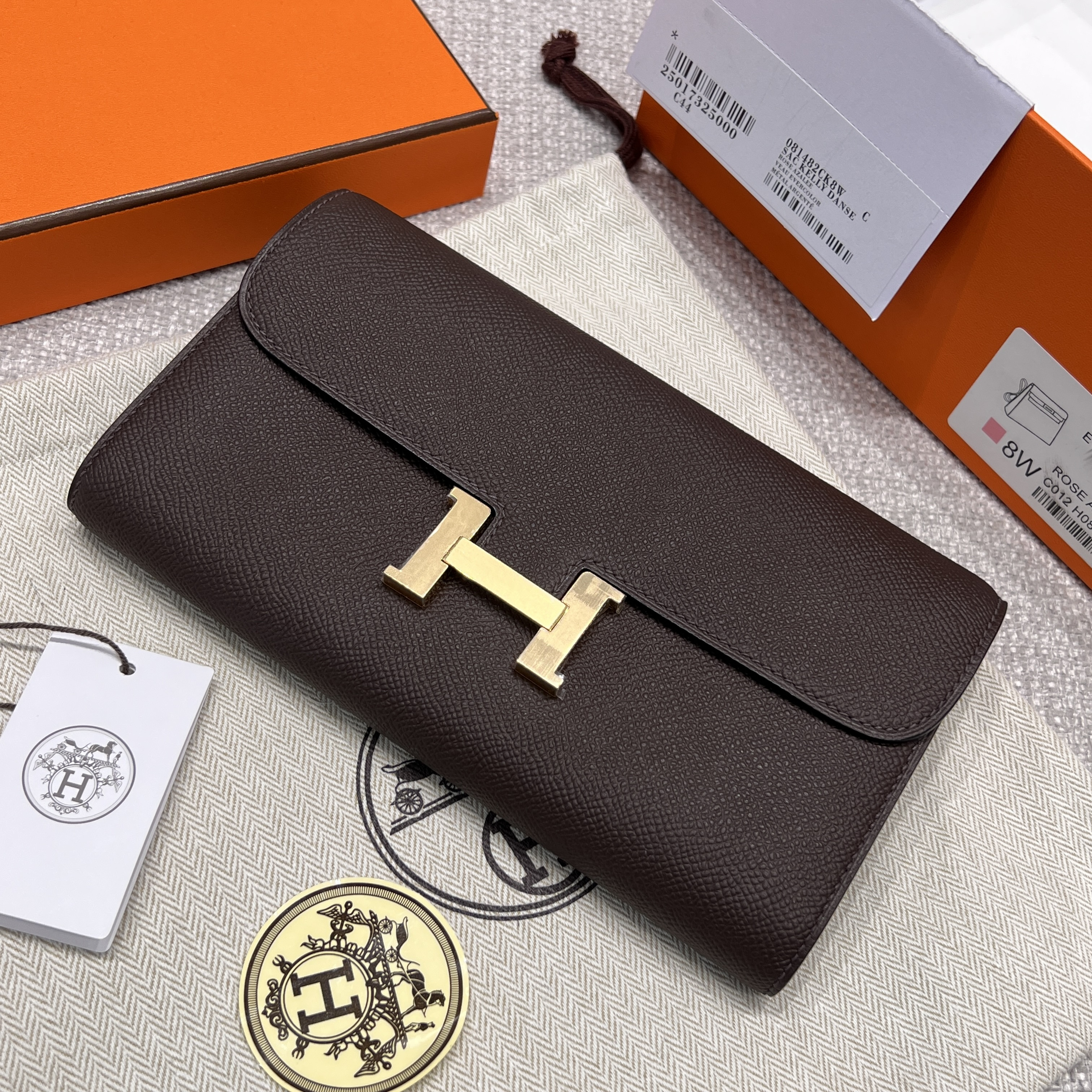 에르메스 Hermes Constance Togo Epsom 0G Rouge Sellier/gold