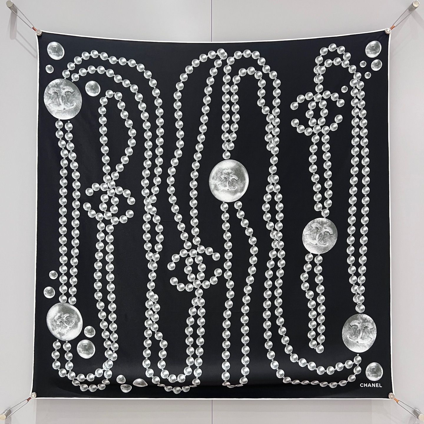 샤넬 CHANEL 스카프 90×90cm