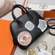 에르메스 Hermes Mini Bolide Chever 89 Noir
