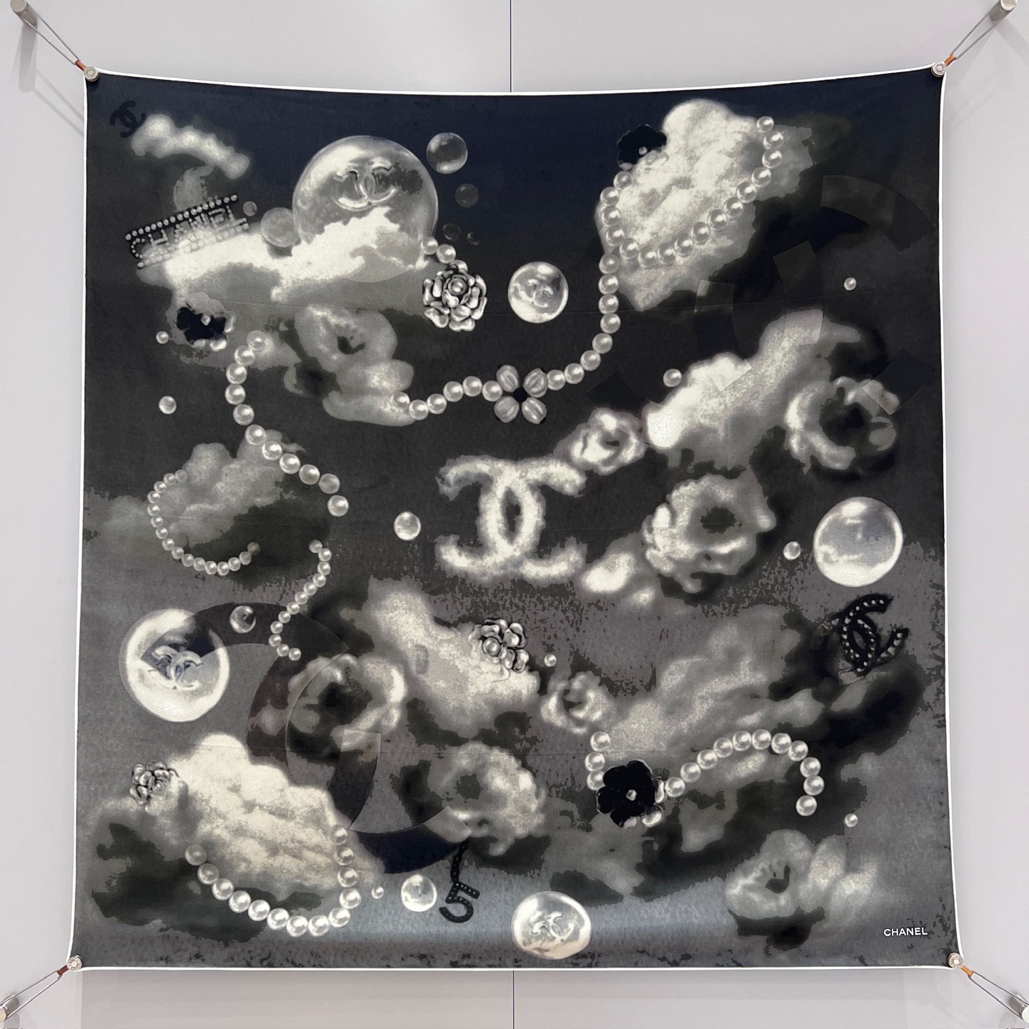 샤넬 CHANEL 스카프 90×90cm