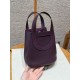 에르메스 Hermes in the loop 18cm Clemence N5 Cassis/silver
