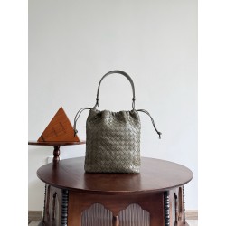 보테가 베네타 Bottega Veneta 836020 Biblioteca Bucket Cypress 24cm