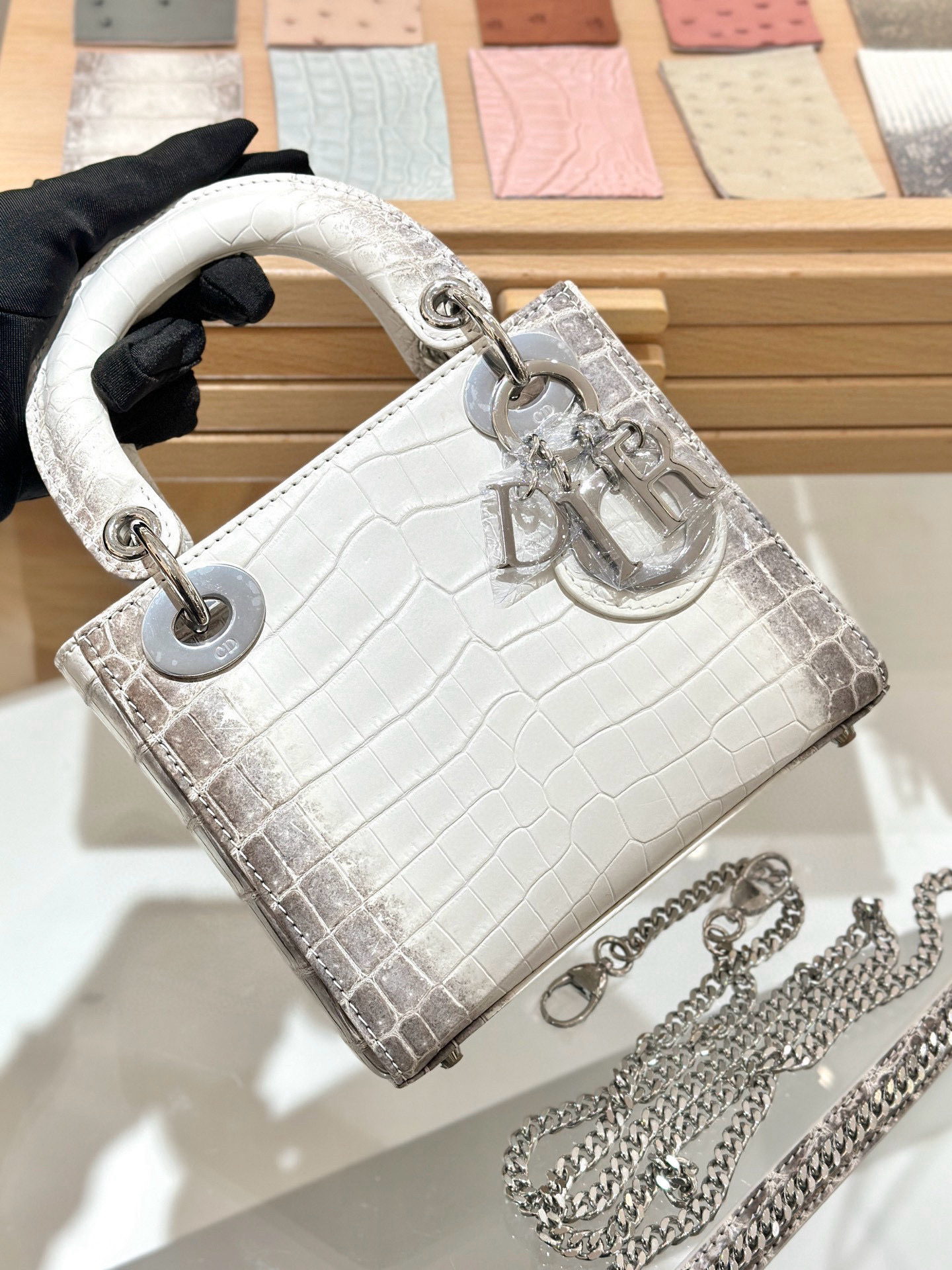 디올 Dior Mini Lady Bag 17cm