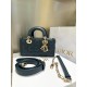 디올 Dior Small Lady D-Joy Bag Blue 22cm