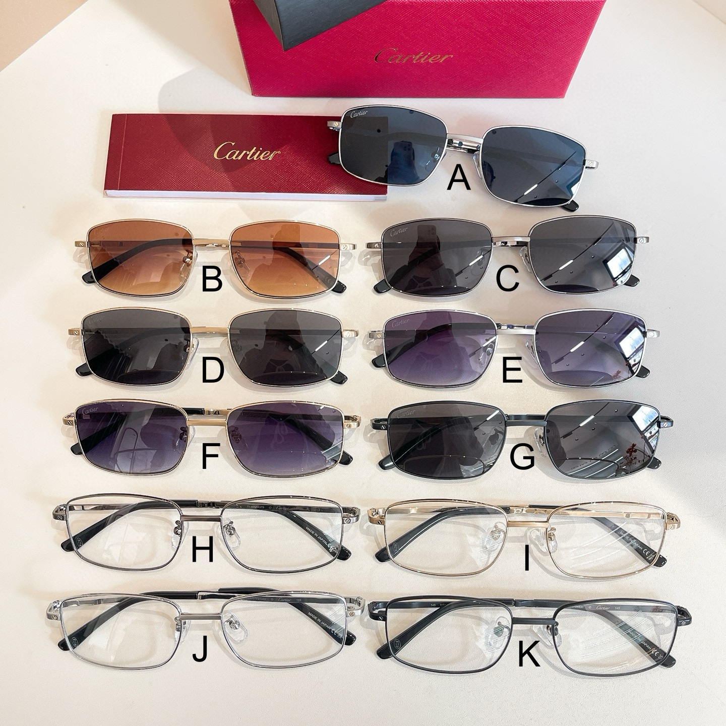 까르띠에 Cartier CT0576OA 56口18-145