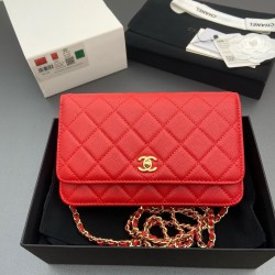샤넬 Chanel Classic Wallet On Chain WOC 체인 지갑 AP4241 20cm