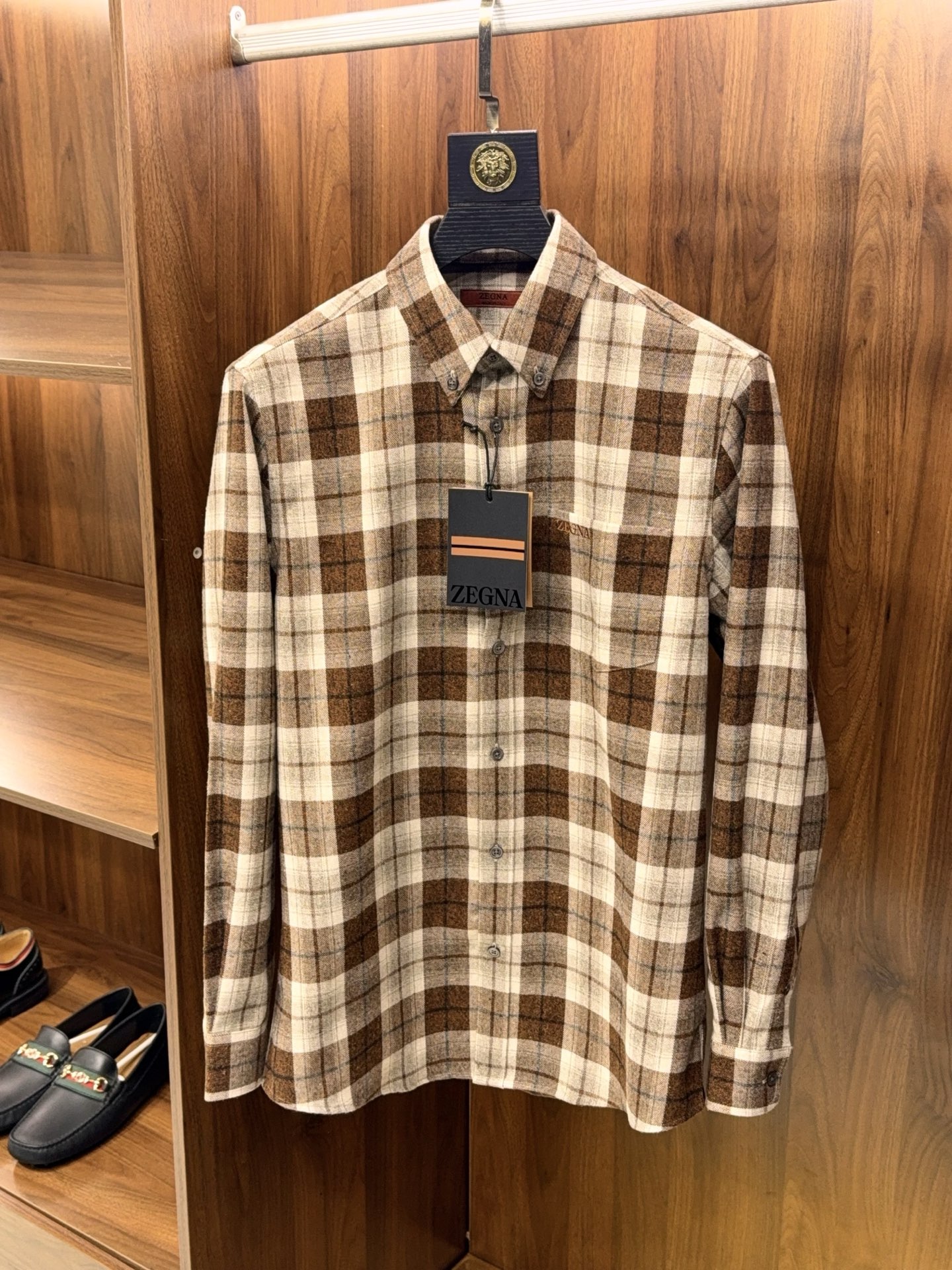 제냐 Zegna 긴팔 셔츠