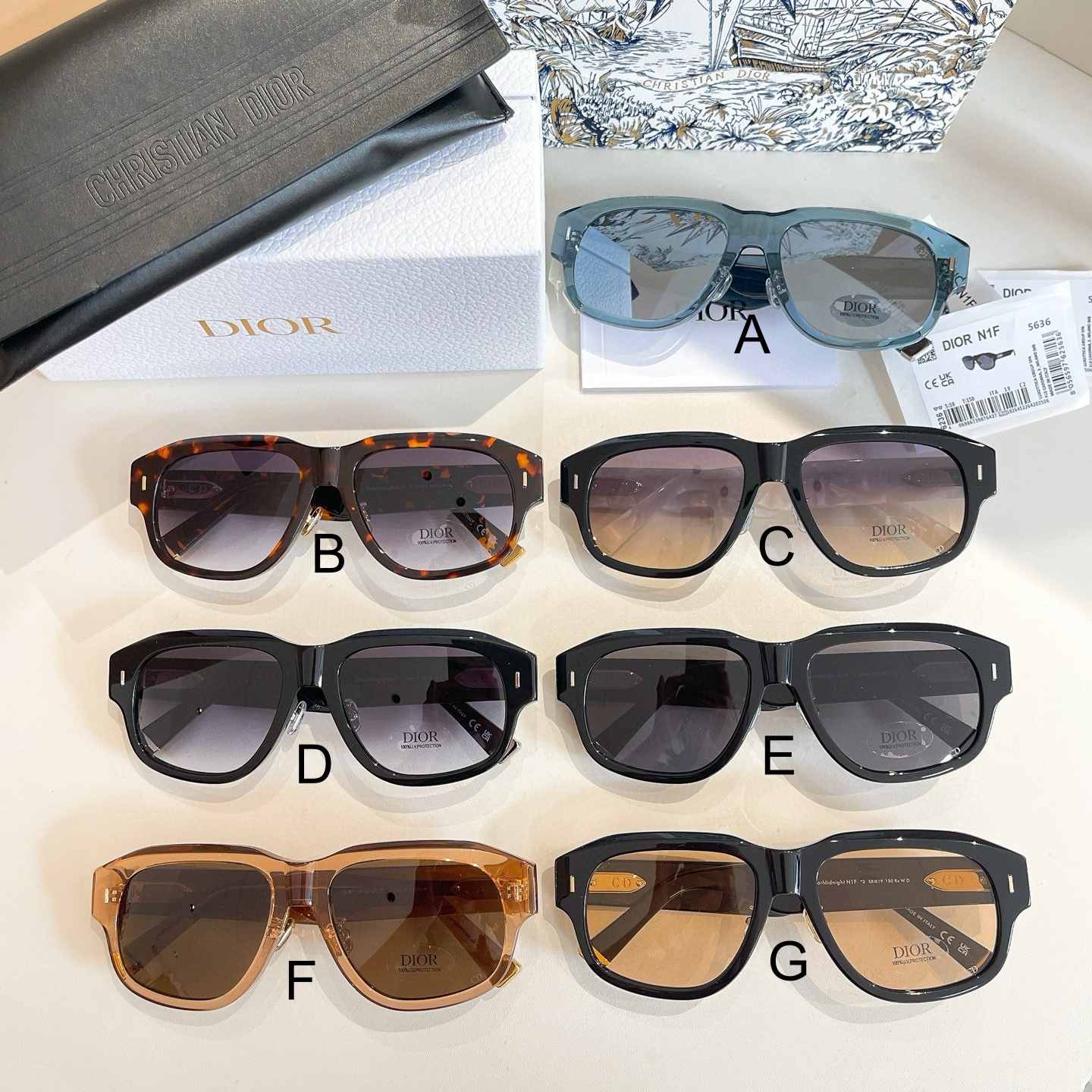 디올 Dior Midnignight N1F 57口20-150