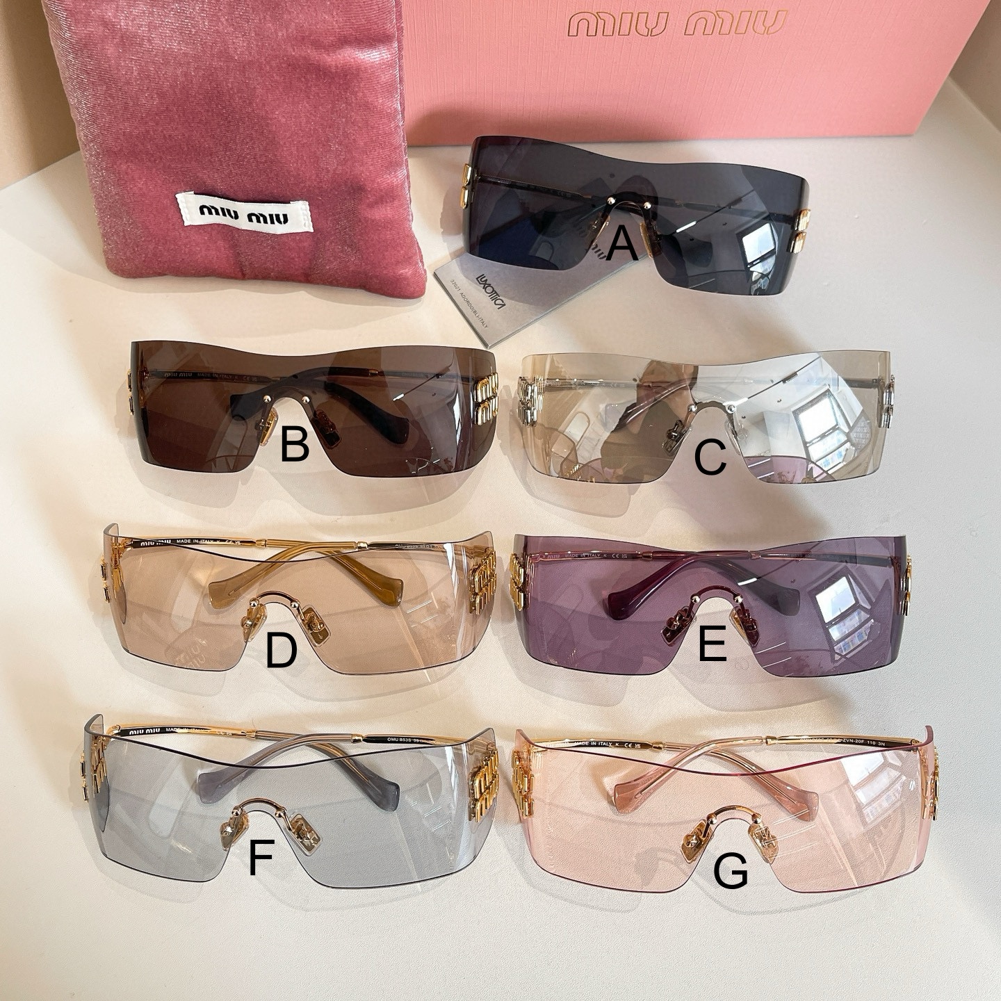 미우 미우 MIU MIU OMU B53S 99口1-110