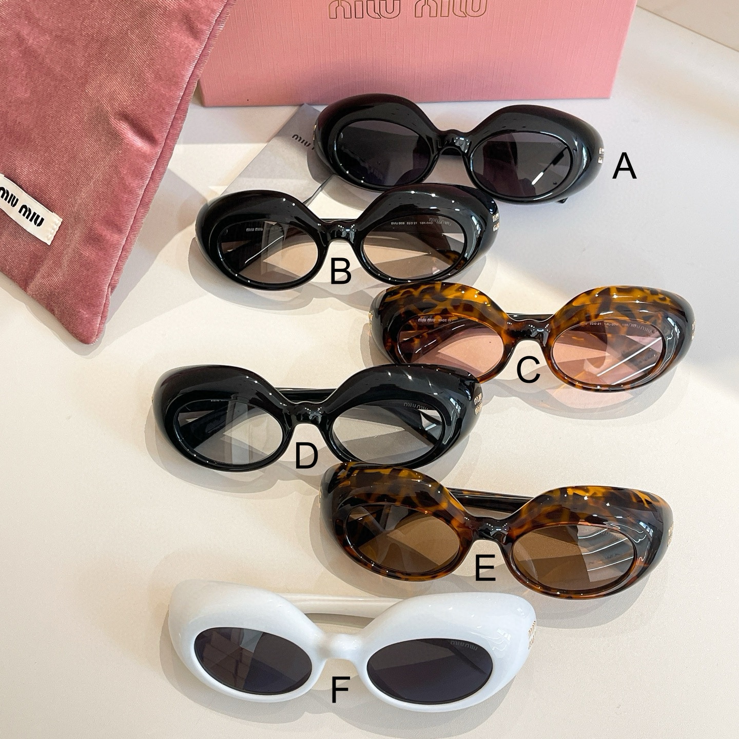 미우 미우 MIU MIU SMU B08 52口21-135