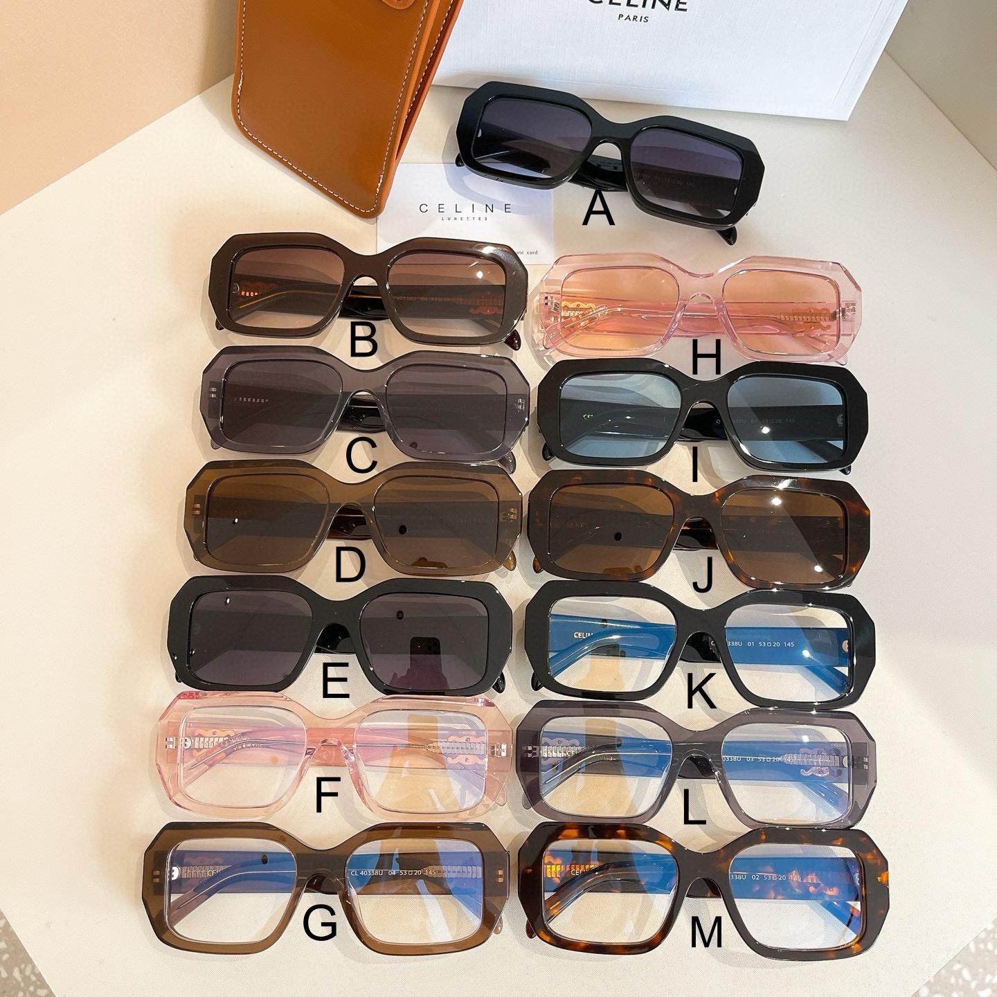 셀린느 Celine CL40338U 54口19-145