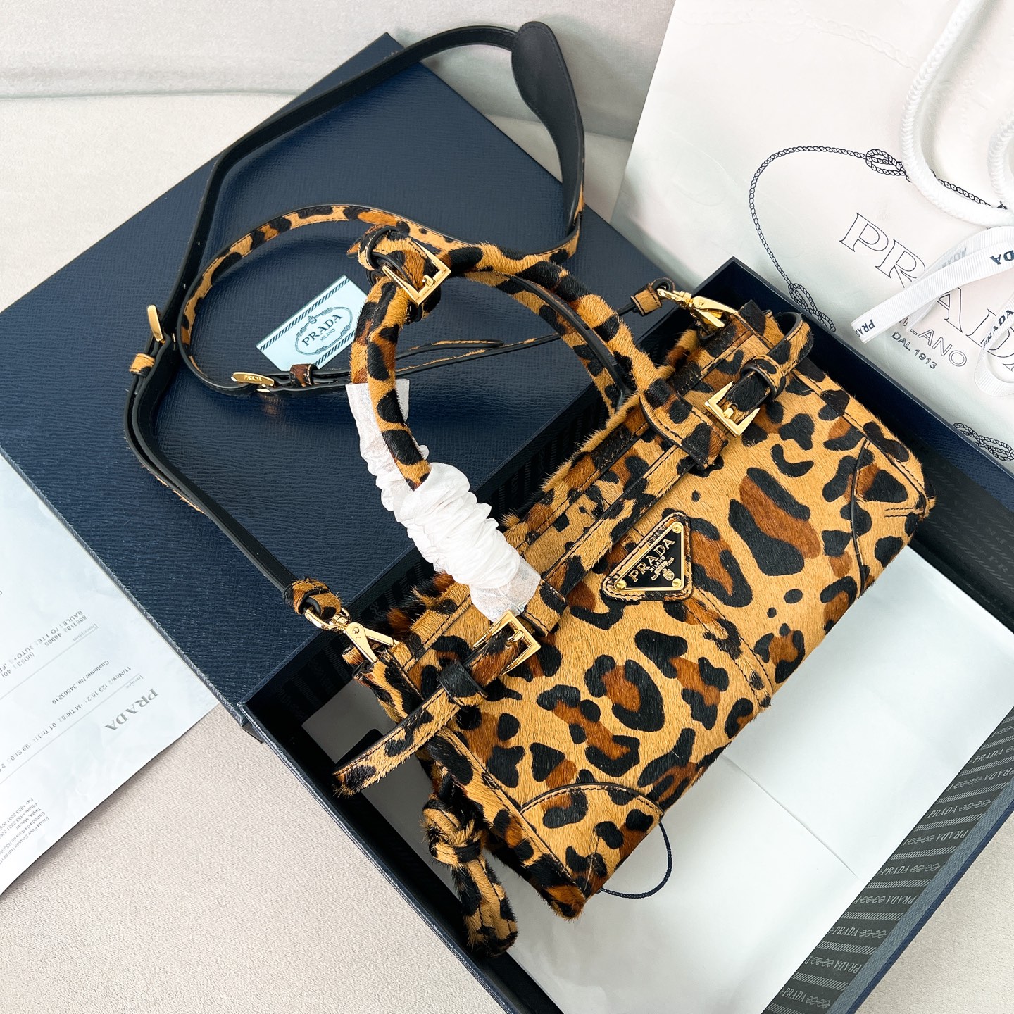 프라다 Prada 1BA486 LuxSoft-Bonnie MINI bag 23.5CM