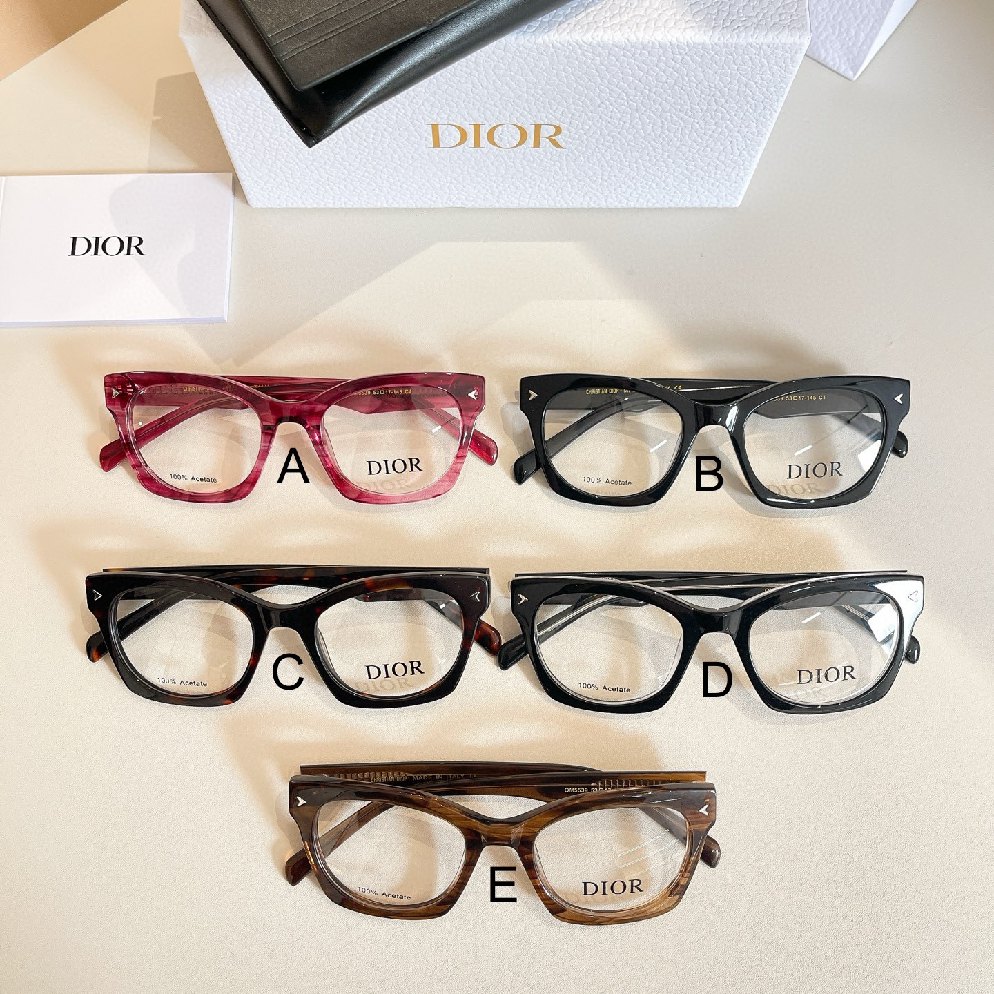 디올 Dior QM5539 53口17-145
