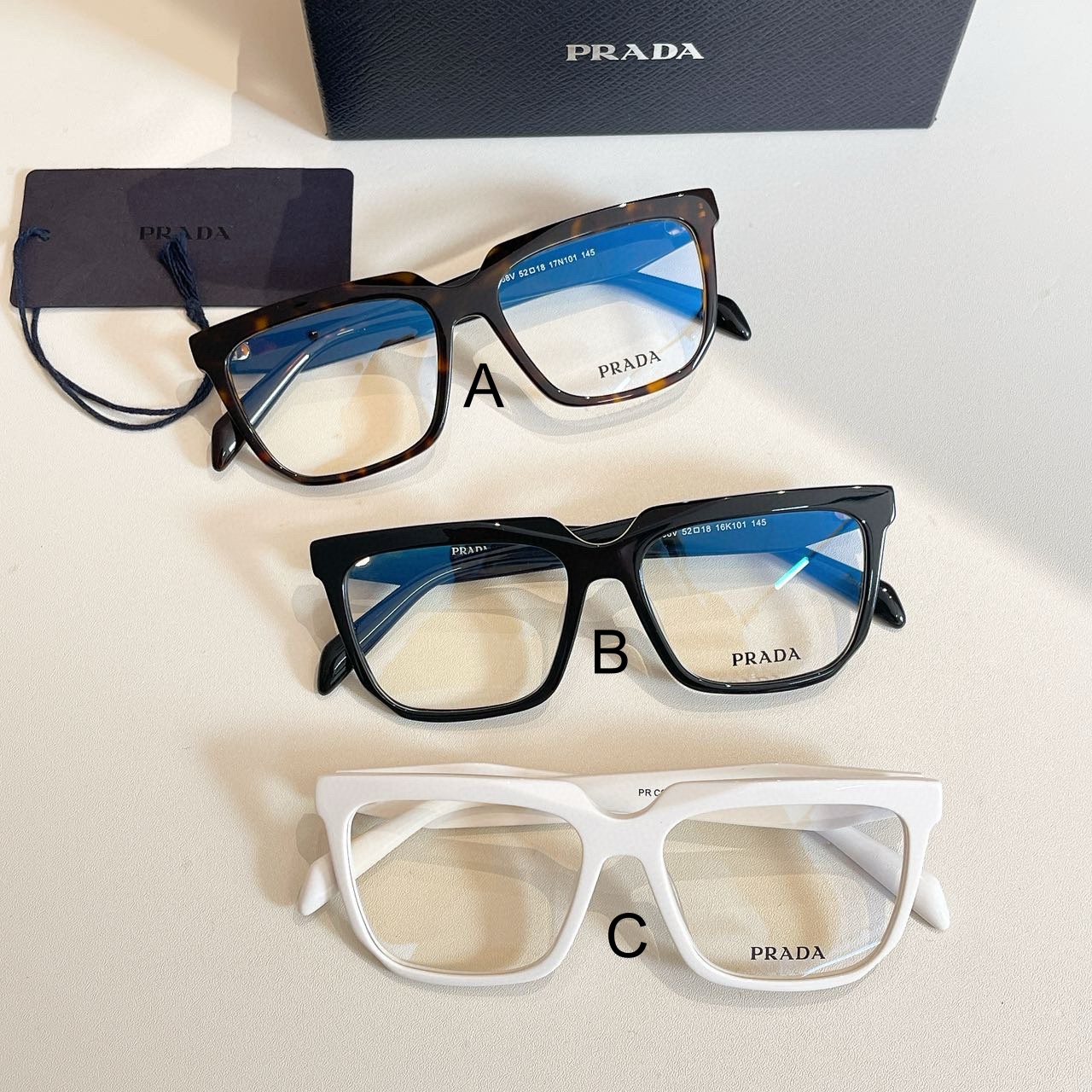 프라다 Prada PR C08V 52口18-145