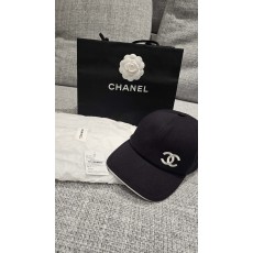 샤넬 Chanel CC로고 볼캡 블랙&화이트