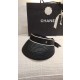 샤넬 Chanel Sun Visor Cap Black