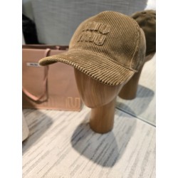 미우 미우 MIU MIU 베이스볼 캡