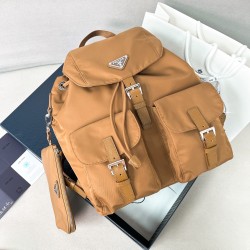 프라다 Prada 1BZ811 파우치가 달린 미디엄 리나일론 백팩 32CM