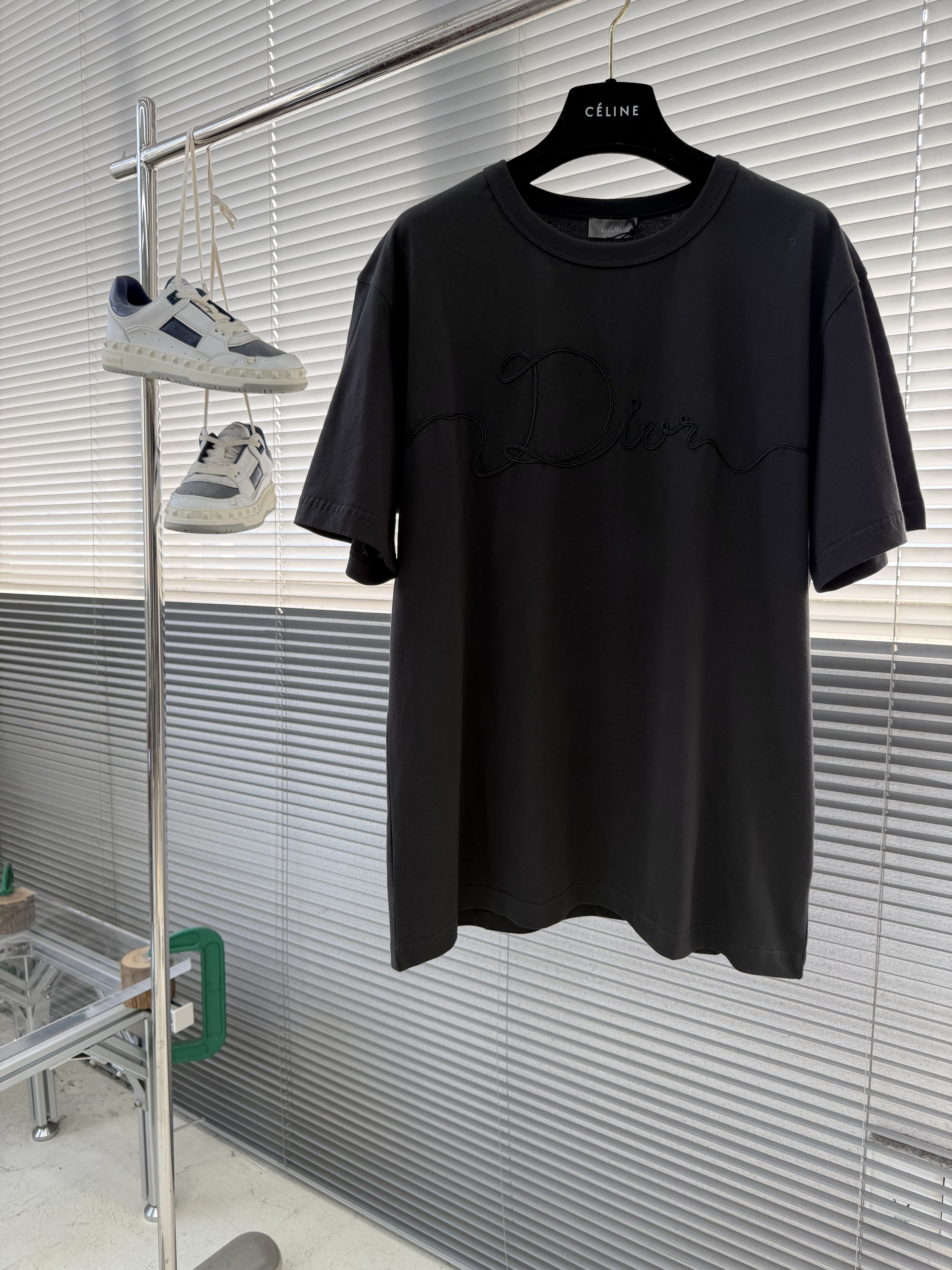 디올 Dior Ribbon 반팔 티셔츠