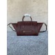 셀린느 Celine L100E3GW2 Medium New Luggage in Supple Shiny Lambskin Deep Brown 55cm
