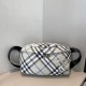 버버리 Burberry 7801 Check Belt Bag 33cm