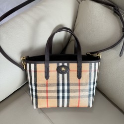 버버리 Burberry 6291 Mini Reversible Bloomsbury Tote​