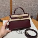 에르메스 Hermes Mini Kelly 19cm Box OG Rouge Sellier/gold