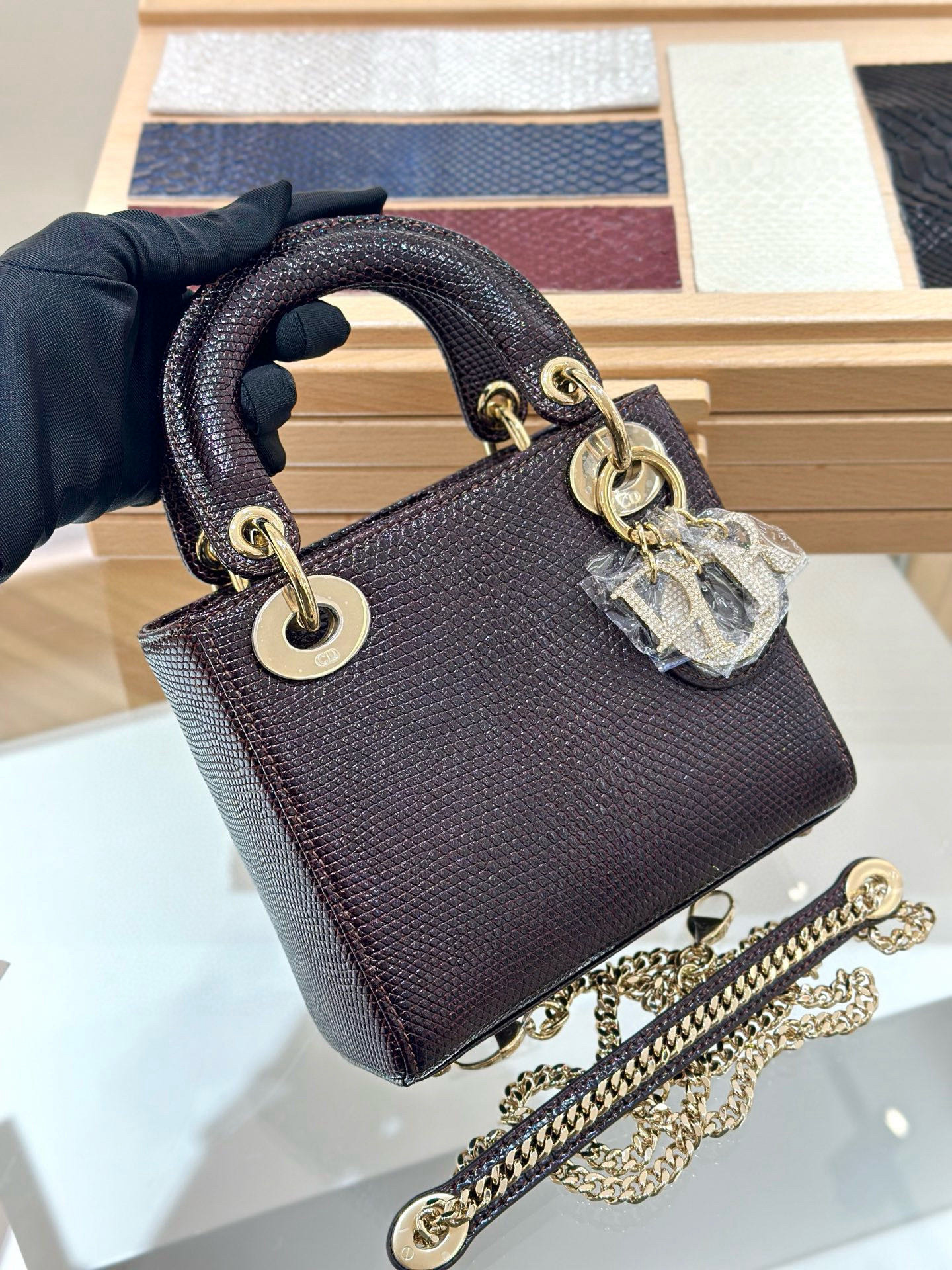 디올 Dior Mini Lady Bag 17cm