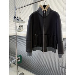 브루넬로 쿠치넬리 Brunello Cucineli 레더 재킷