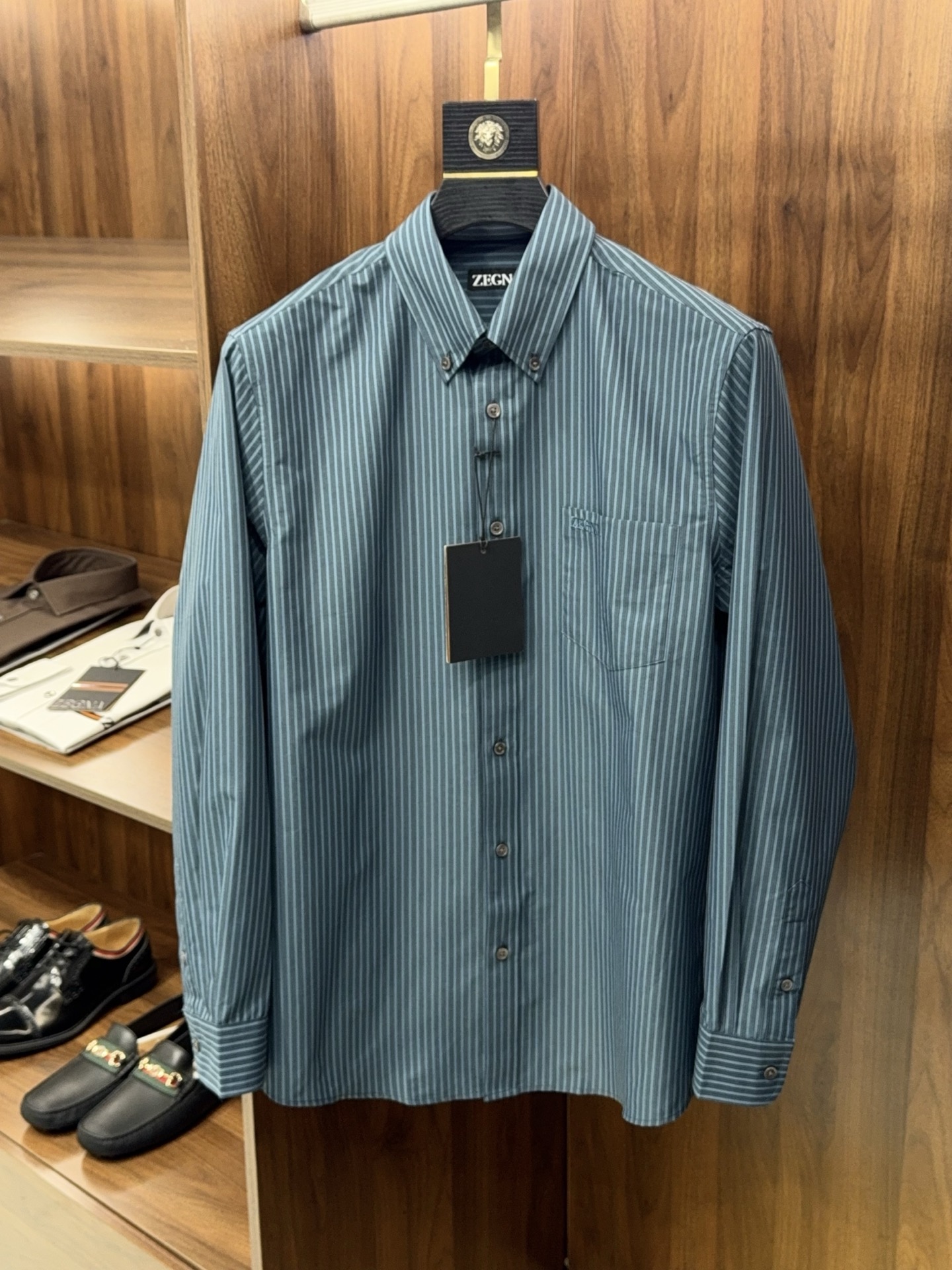 제냐 Zegna 긴팔 셔츠