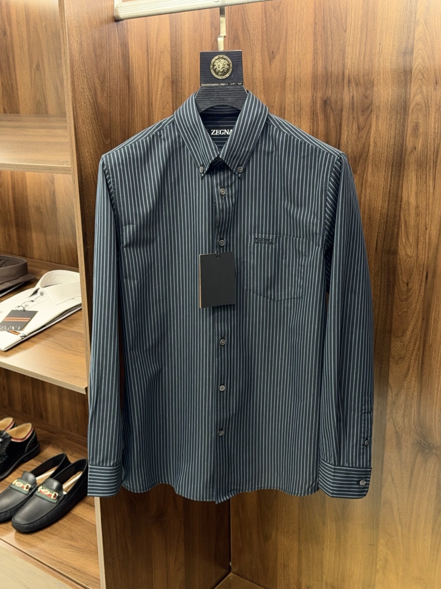 제냐 Zegna 긴팔 셔츠